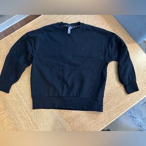 Sweaty Betty Black Large Crewneck